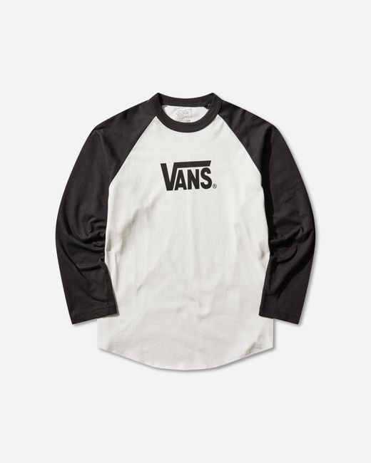 Vans Black S Core Raglan Longsleeve T-Shirt for men