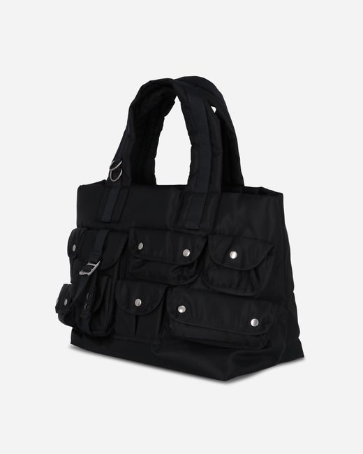 Sacai Black Nylon Tote Bag for men