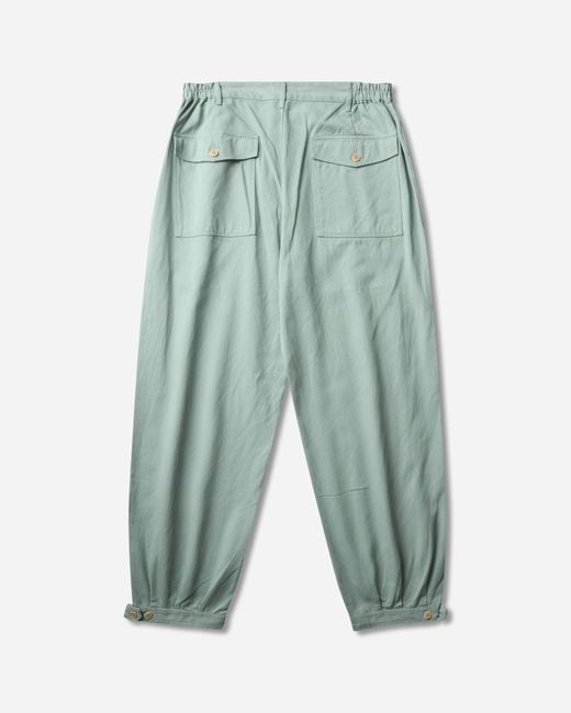 Visvim Green Men S Carrol Pants Light for men