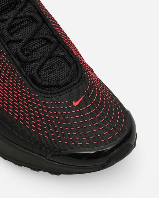 Nike Black Air Max Dn Sneakers / University Red for men