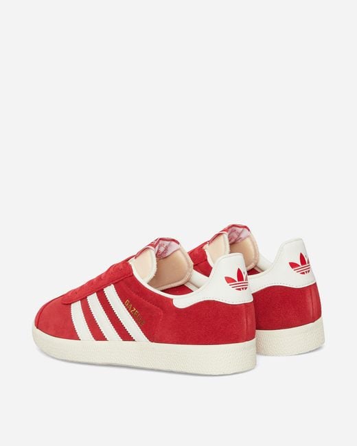 Adidas Red Gazelle Sneakers Glory / Off / Cream for men