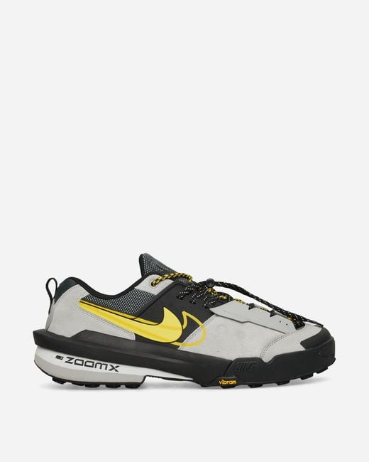 Nike Green Sacai Zegamadome Sneakers Matte Silver for men
