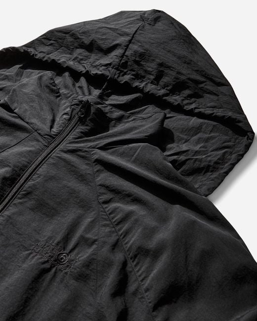 MM6 by Maison Margiela Black Men S Nylon Windbreaker Jacket for men