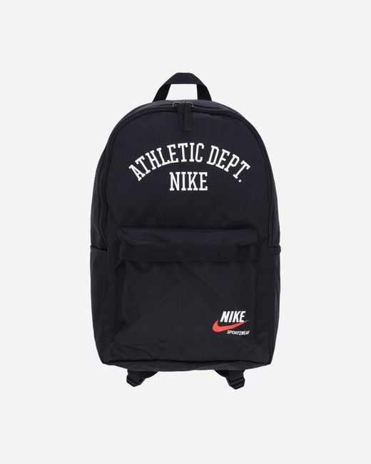 Nike Heritage Backpack Black in Blue for Men | Lyst