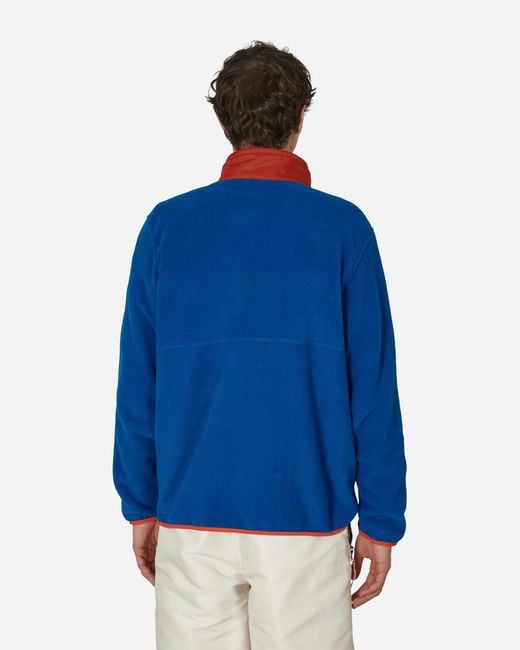 Patagonia Blue Microdini Half Zip Sweatshirt Endless for men