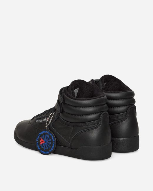 Reebok Black Women S Freestyle Hi Sneakers Intense