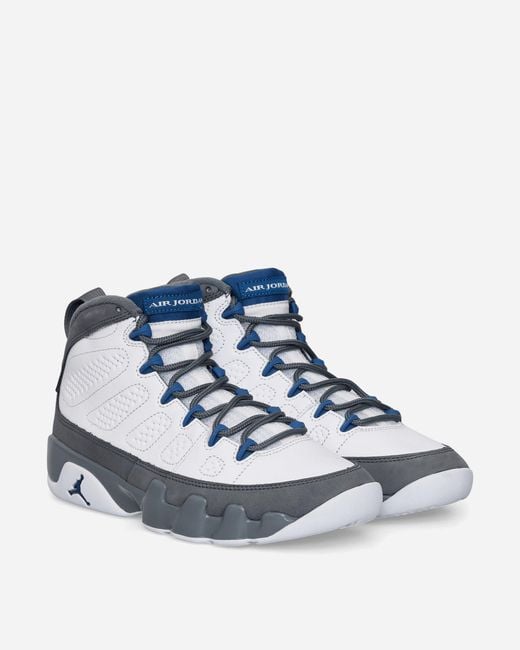 Nike Air Jordan 9 Retro Sneakers Flint Grey / French Blue for men