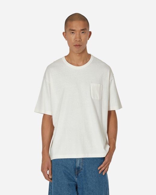 Visvim White Jumbo T-shirt (c/ws) for men