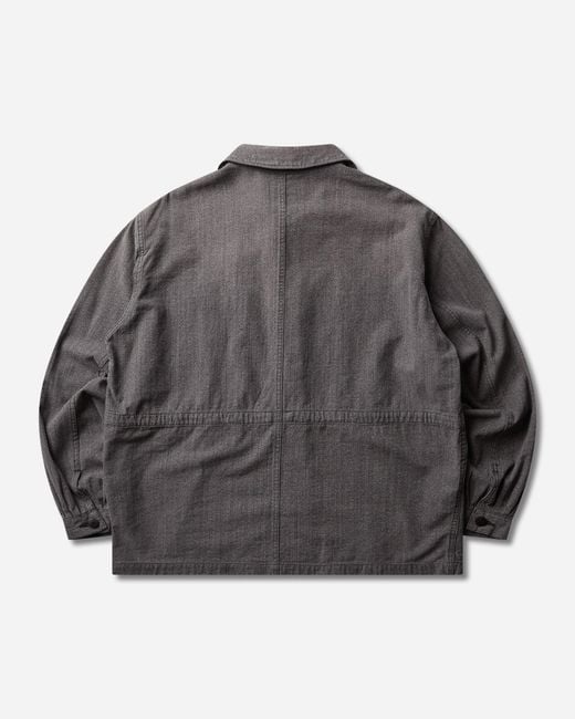 Visvim Gray S Eclair Coverall for men
