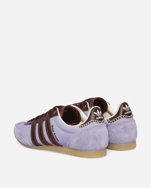 Adidas Purple 'Japan' Sneakers By Wales Bonner