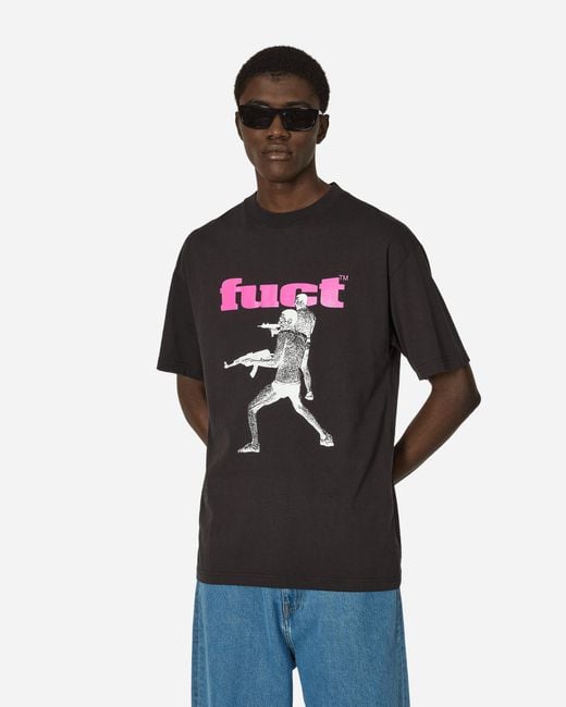 Fuct Black Gomorra T-Shirt for men