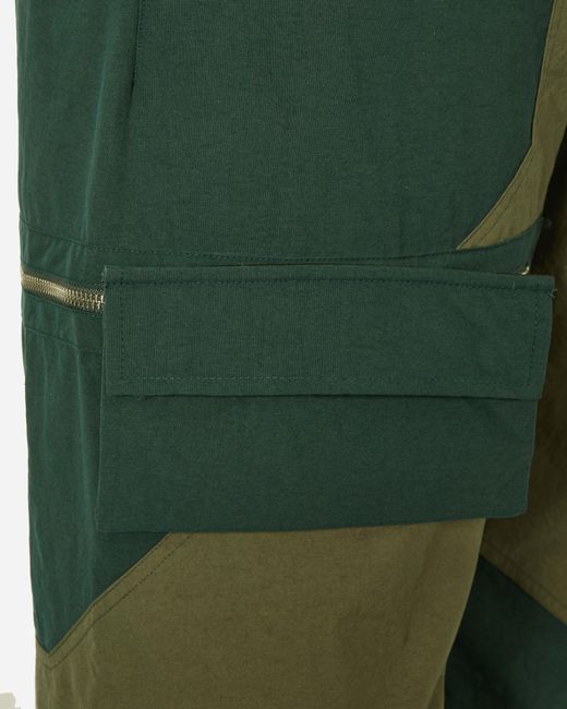 Phingerin Green Moving Diagonal Pants for men