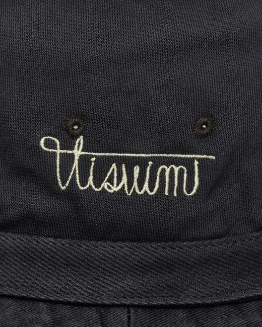 Visvim Black Buckley Cap (damaged) for men