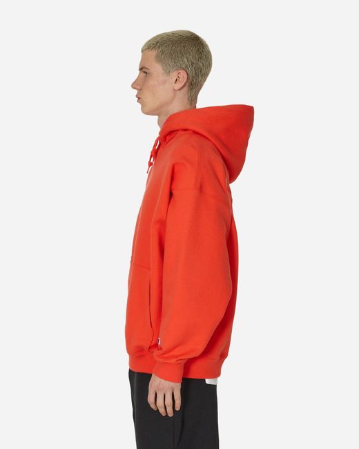 Champion Wtaps Academy Hooded Sweatshirt in Red for Men | Lyst