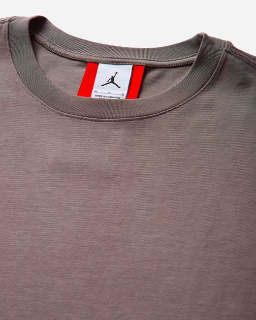 Nike Gray Men S In1house Essential T-shirt Cave Stone for men