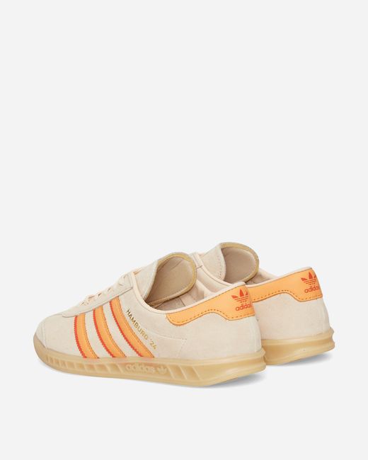 Adidas Natural Hamburg 24 Sneakers Crystal Sand Hazy for men