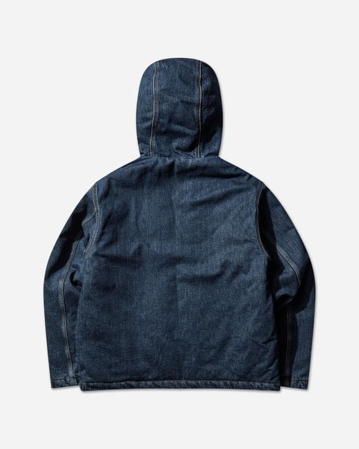 Carhartt Blue Men S Cleveland Jacket (stone Washed) for men