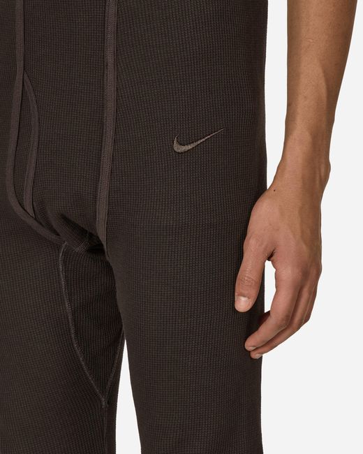 Nike Black Bode Rec. Thermal Pants Shadow for men