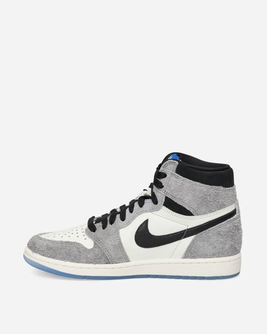 Nike Multicolor Air Jordan 1 High Og Sneakers Cool Grey / Sail for men