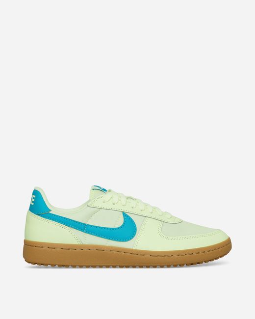 Nike Blue Field General 82 Sneakers Barely Volt / Dusty Cactus for men