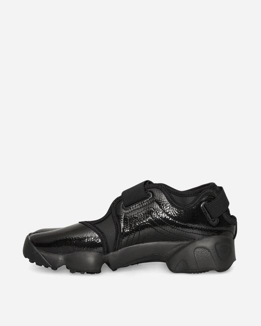 Nike Women S Air Rift Sandals Black / Metallic Silver