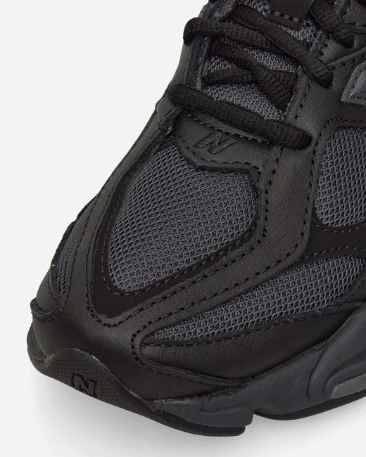 New Balance Black 9060 Sneakers Phantom for men
