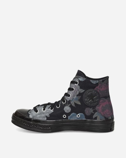 Converse Black Chuck 70 High Sneakers Flamingo for men