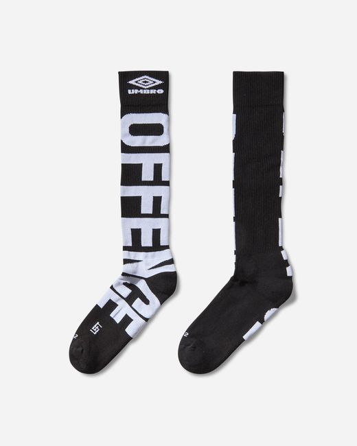 Umbro White Offence Defence Socks for men