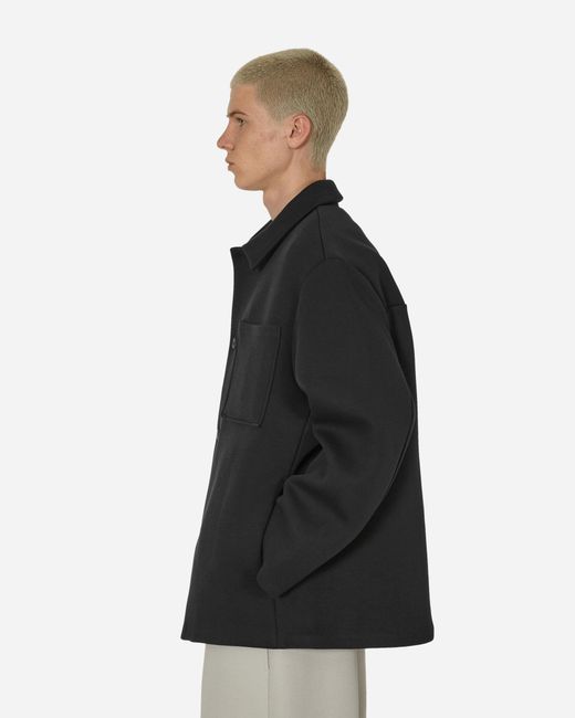 Nike Tech Fleece Reimagined Shirt Jacket Black for Men | Lyst