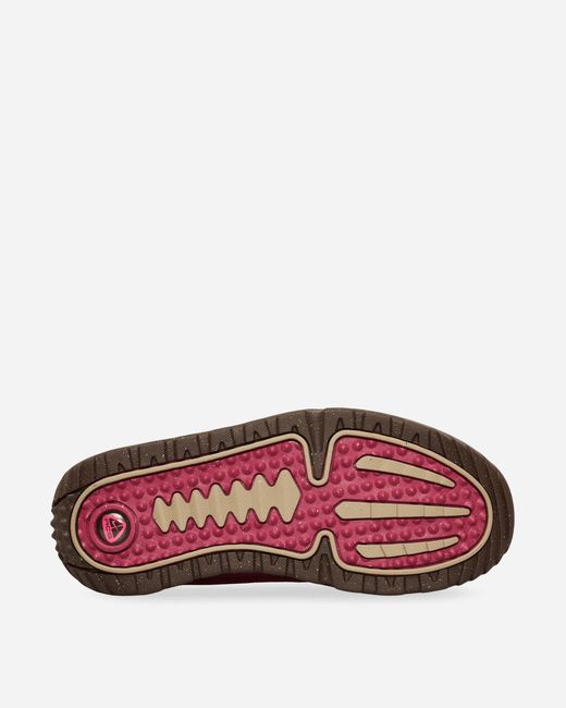Nike Red Acg Izy Sneakers Rush Pink / Khaki for men