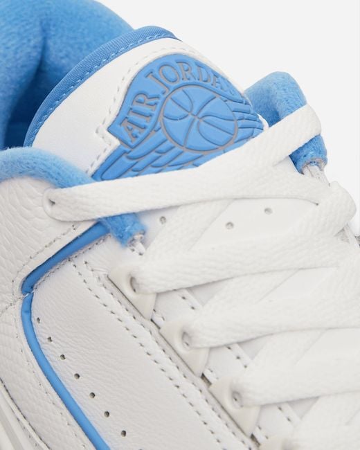 Nike Blue Air Jordan 2 Retro Low Sneakers / University for men