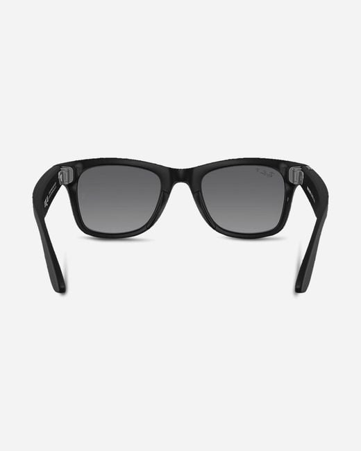 Ray-ban Meta Gray Wayfarer Gen 2 Sunglasses Matte / Graphite Polarised for men