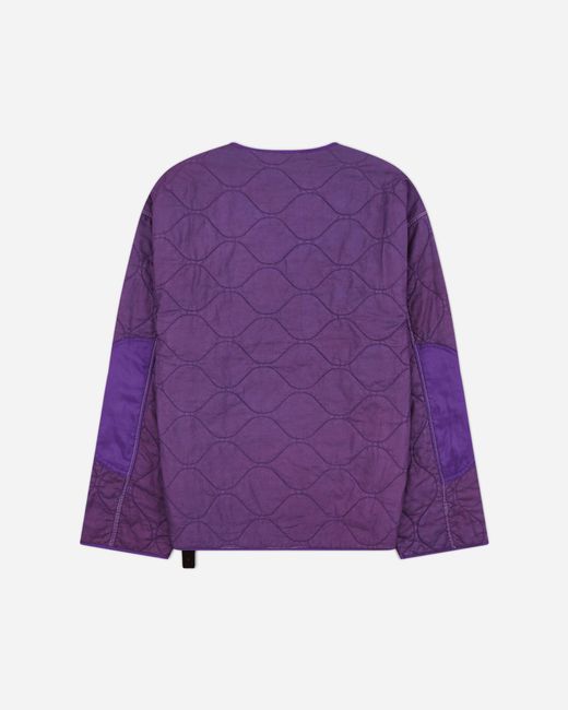 Oamc Peacemaker Purple Shoulder Zip Liner for men