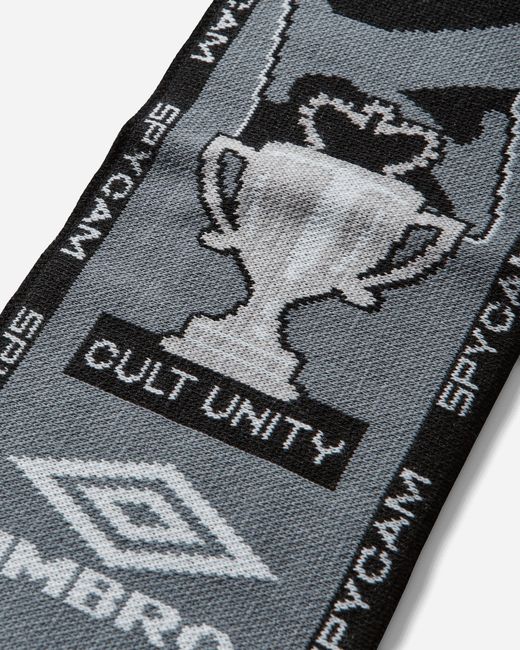 Umbro Blue Cult Unity Scarf Black / Grey for men