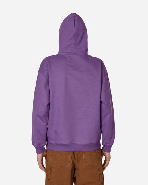 Rassvet (PACCBET) Purple Logo Hooded Sweatshirt for men