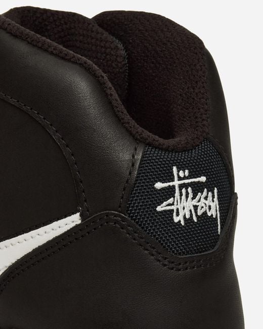 Nike Black Stüssy Baltoro Sneakers / White for men