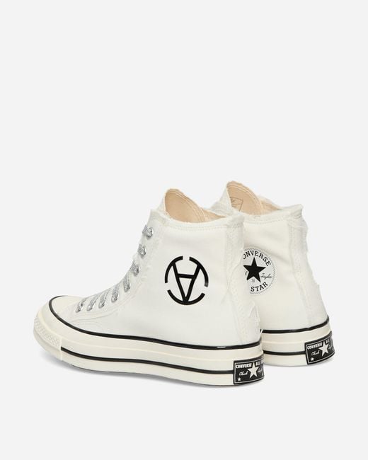 Converse White Slam Jam Chuck 70 High Sneakers Vintage for men