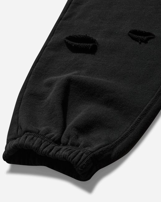Converse Black Slam Jam Destroyed Sweatpants for men