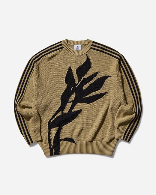 Adidas Green Men S Sftm Full Fashion Crewneck Sweater Hemp for men