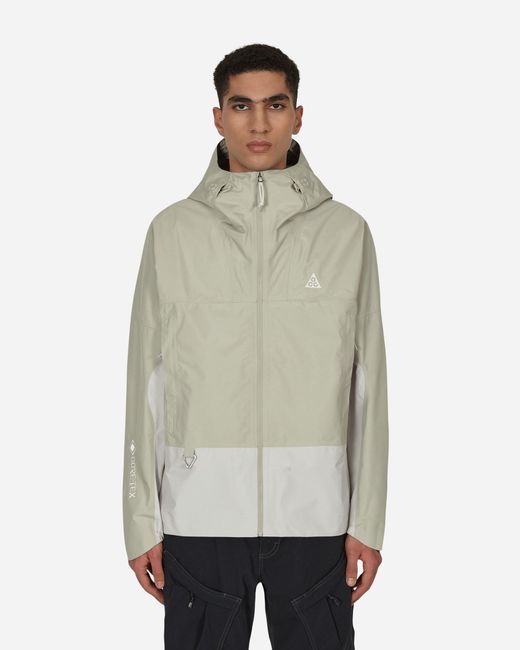 Nike Synthetic Storm-fit Adv Acg Chain Of Craters Jacket Beige in ...