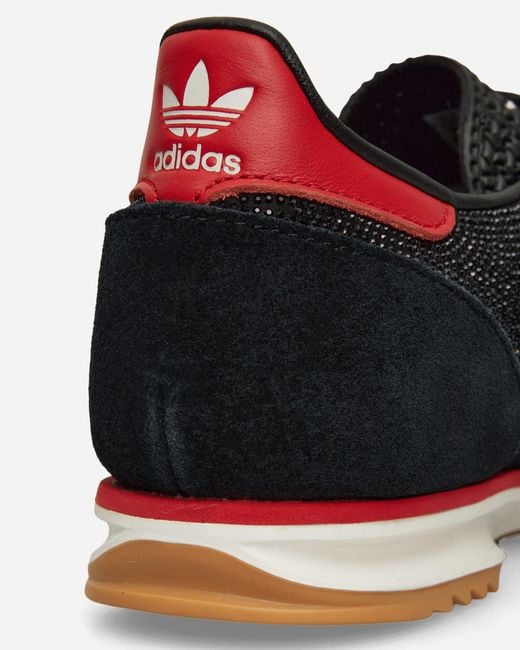 Adidas Black Women S Sl 72 Og Sneakers Core / Off White / Better Scarlet