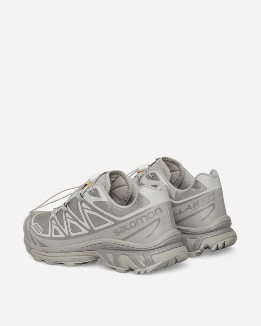 Salomon Gray Xt-6 Sneakers Ghost for men