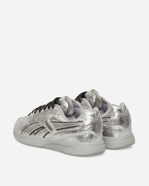 Reebok White Pleasures Hammer Street Sneakers Silver / for men