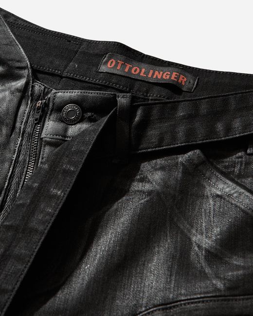 OTTOLINGER Black Women S Glazed Mulitline Jeans