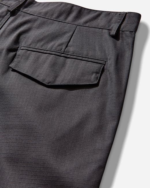 GR10K Gray Men S Piping Ripstop Pants Stone for men