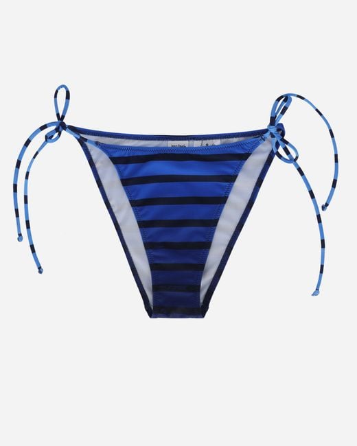 Jean Paul Gaultier Blue S Marinière Gradient Bikini Bottom Light