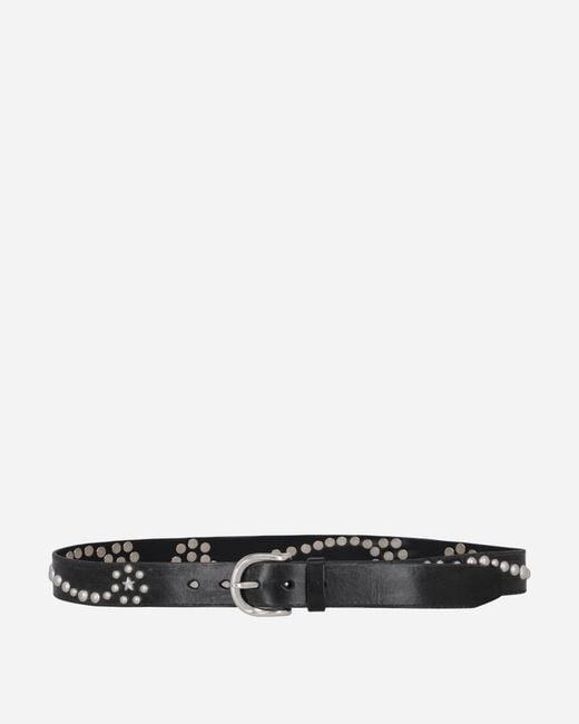 Our Legacy White Star Fall Belt for men