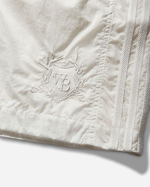 Adidas White Wales Bonner Football Shorts Off for men