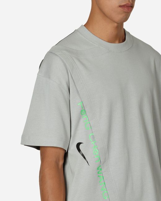 Nike Gray Feng Chen Wang T-shirt Light Smoke Grey / Iron Grey for men