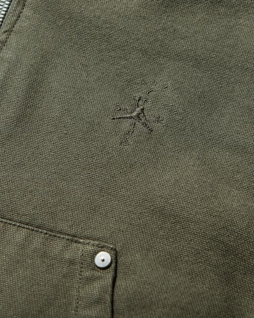 Nike Green S Travis Scott Hooded Canvas Jacket Khaki